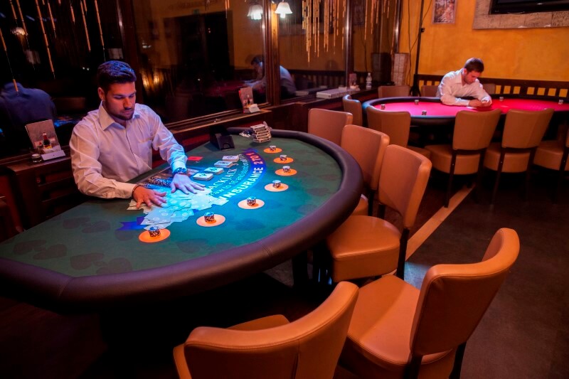Prohibicija party event Black Jack i poker