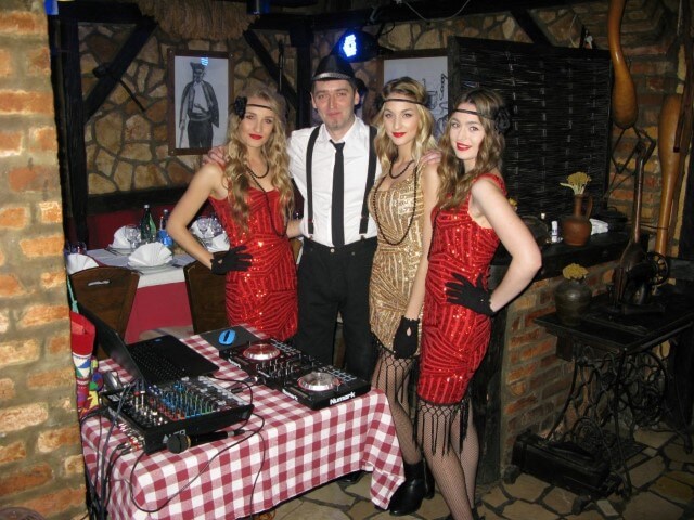 Prohibicija party event hostese i DJ