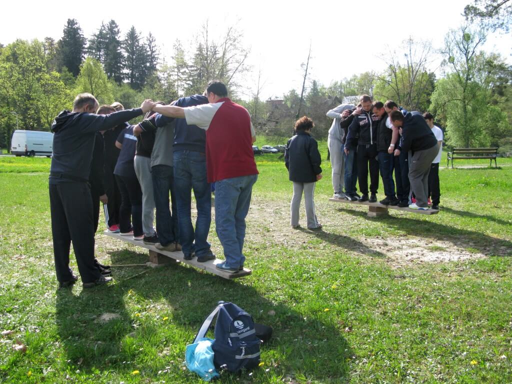 team building balans na gredi